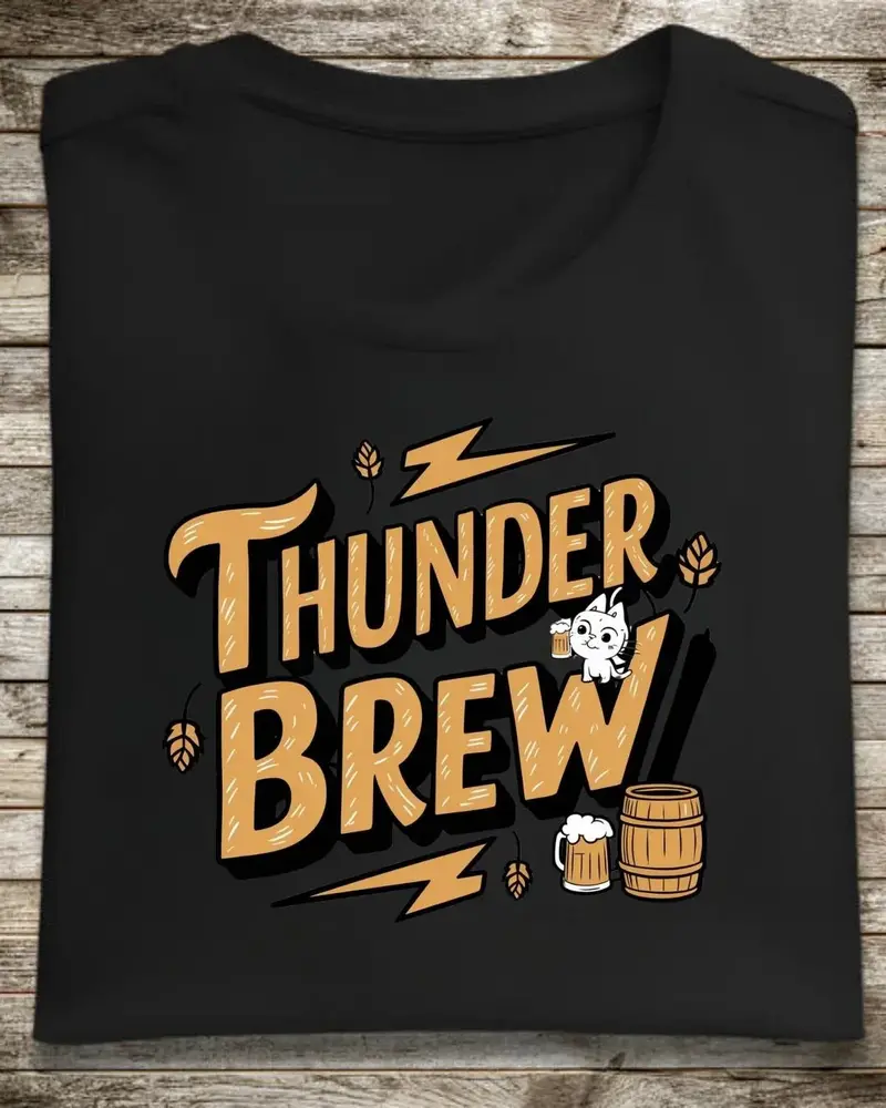 Thunder Brew Cotton Tshirt 1