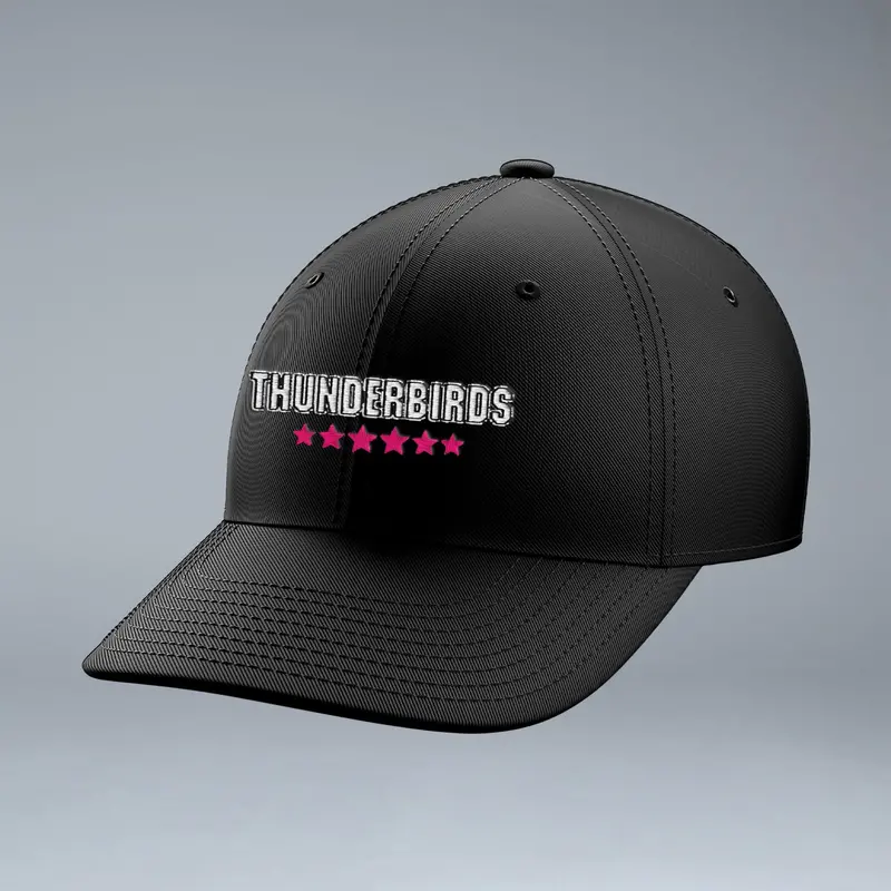 Thunderbirds 3D Embroidered Cap 1