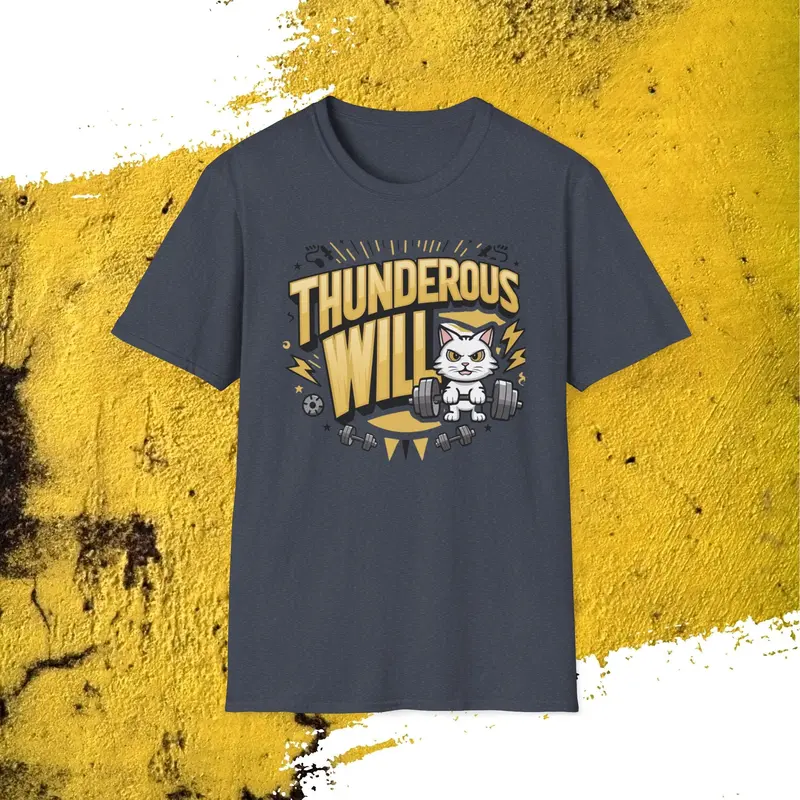 Thunderous Will Cotton Men Tee 10