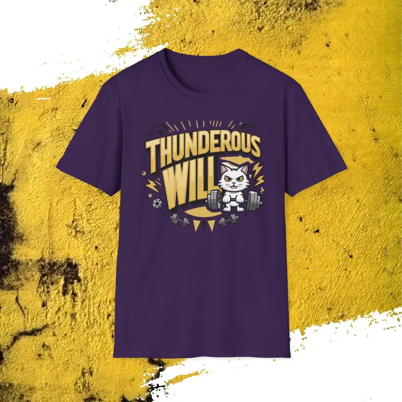 Thunderous Will Cotton Men Tee 12
