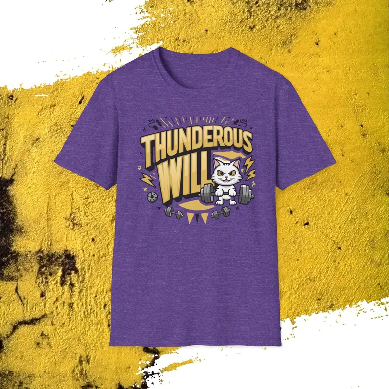 Thunderous Will Cotton Men Tee 12