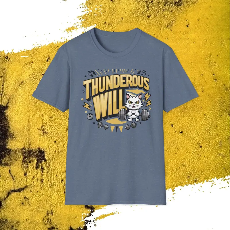 Thunderous Will Cotton Men Tee 14
