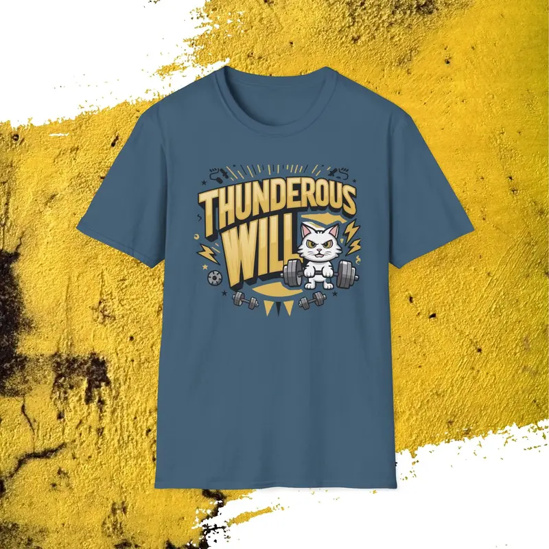 Thunderous Will Cotton Men Tee 15