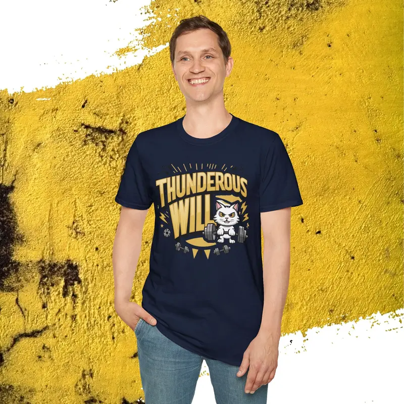 Thunderous Will Cotton Men Tee 16
