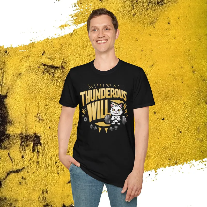 Thunderous Will Cotton Men Tee 17