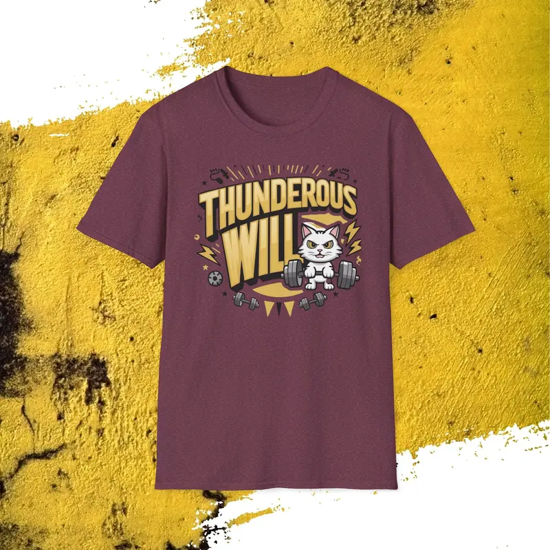 Thunderous Will Cotton Men Tee 18