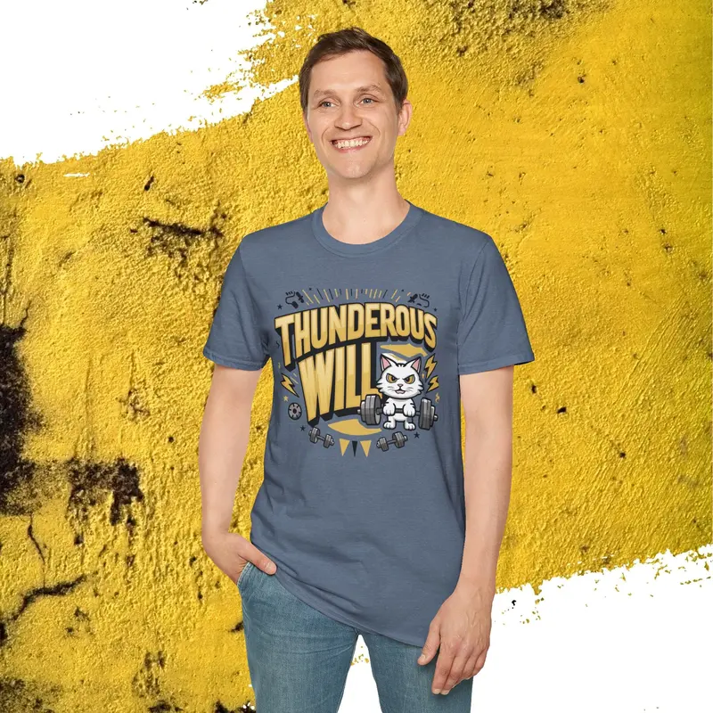 Thunderous Will Cotton Men Tee 20