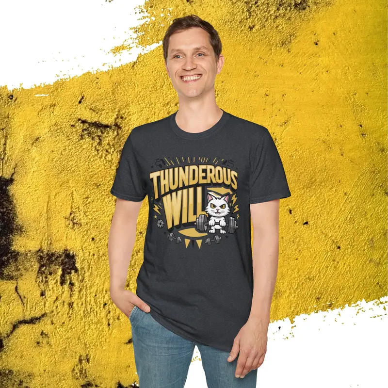 Thunderous Will Cotton Men Tee 23
