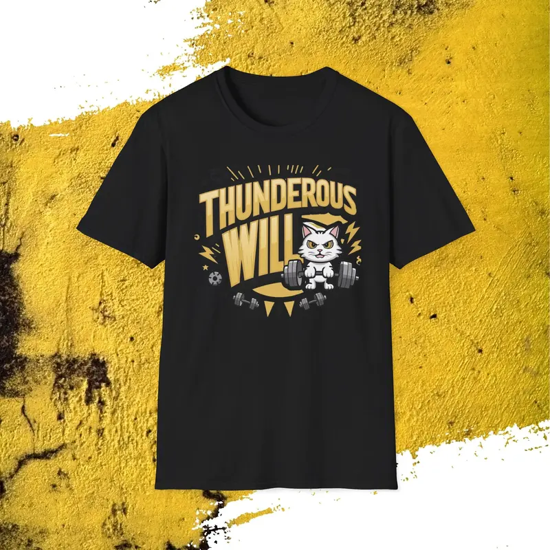 Thunderous Will Cotton Men Tee 4
