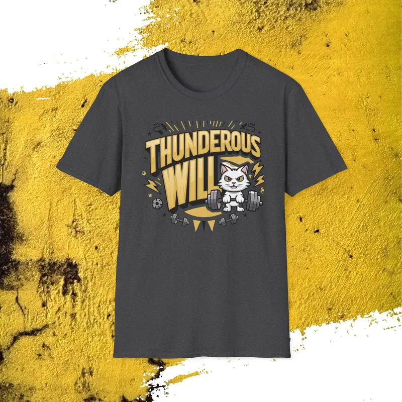 Thunderous Will Cotton Men Tee 5
