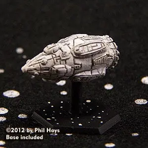 Tiamat Pocket Warship (Caspar Ii Drone) Bt-254 1