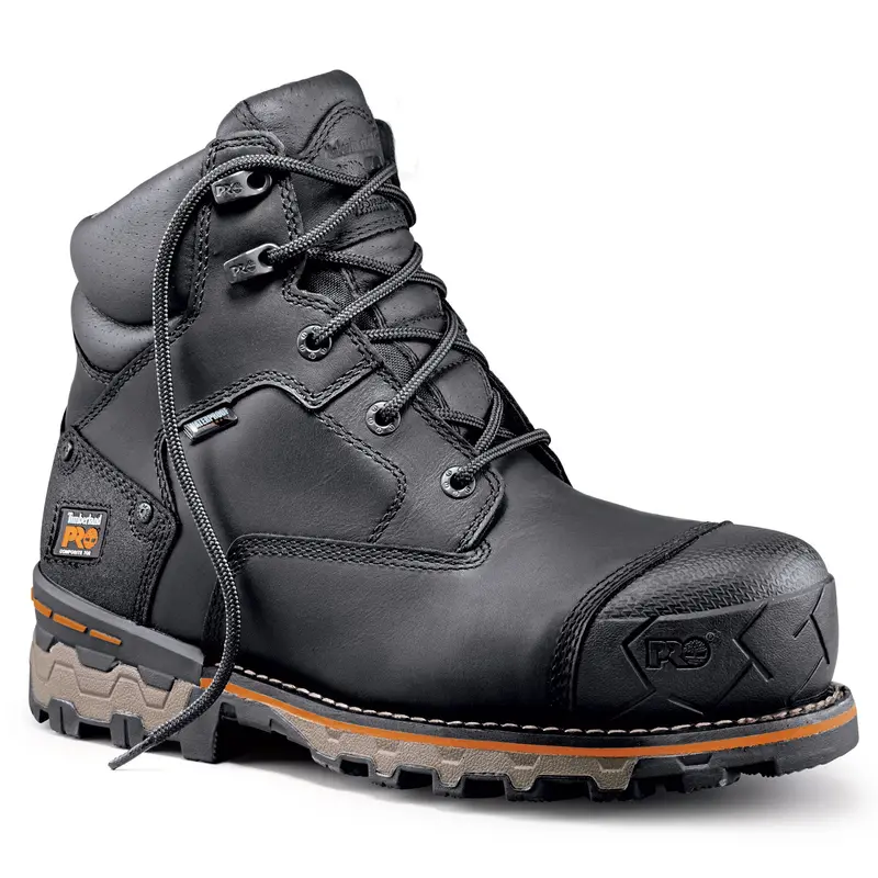 Timberland Pro Boondock Men's 6" Waterproof Composite Toe Safety Boot A11ut- Black 1