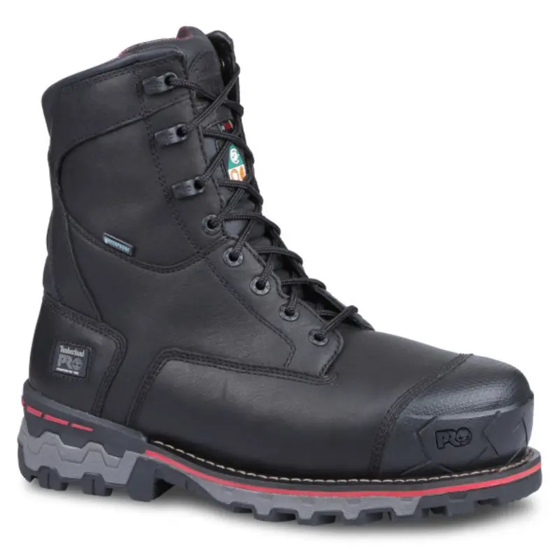 Timberland Pro Boondock Men's 8" Composite Toe Work Boot With 1000Gms Insulation A131d-Blk 1