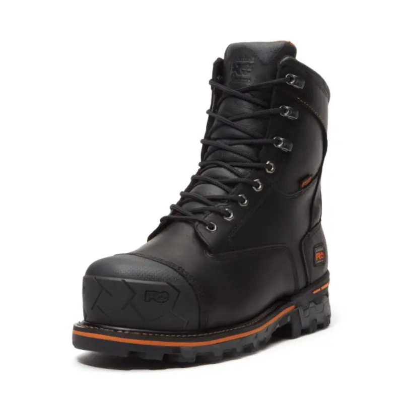 Timberland Pro Boondock Men's 8" Wp Composite Toe Safety Boot With Internal Met Guard Tb0a5ma1w02 - Black 3