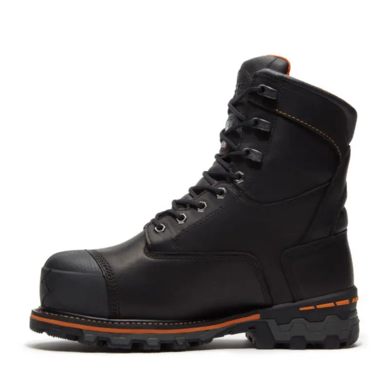 Timberland Pro Boondock Men's 8" Wp Composite Toe Safety Boot With Internal Met Guard Tb0a5ma1w02 - Black 4