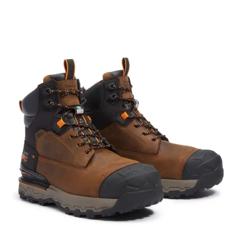 Timberland Pro Boondock Ultralight Men's Csa 6" Wp Composite Toe Safety Boot Tb0a63gkem4 - Brown 5