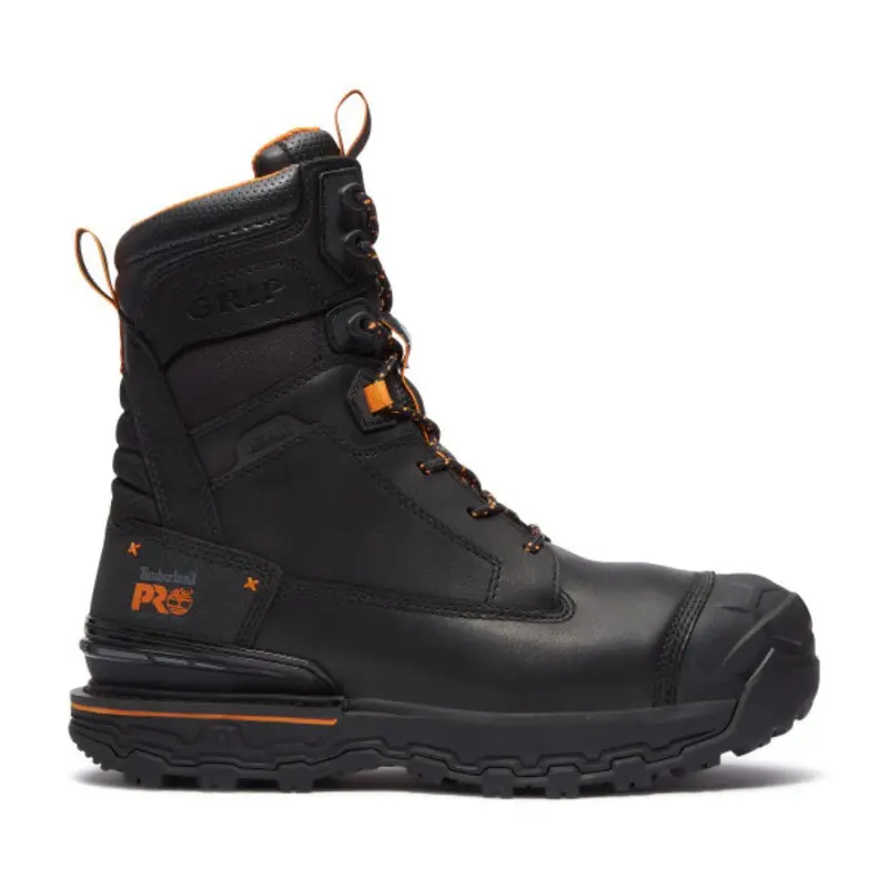 Timberland Pro Boondock Ultralight Men's Csa 8" Wp Composite Toe Safety Boot Tb0a64a7w02 - Black 2