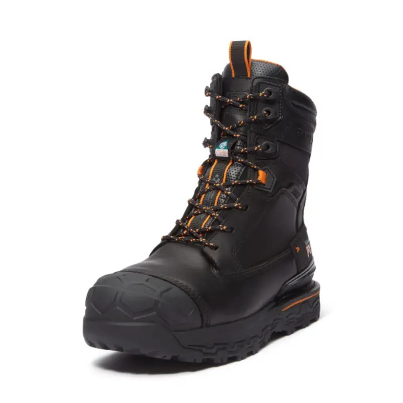 Timberland Pro Boondock Ultralight Men's Csa 8" Wp Composite Toe Safety Boot Tb0a64a7w02 - Black 3