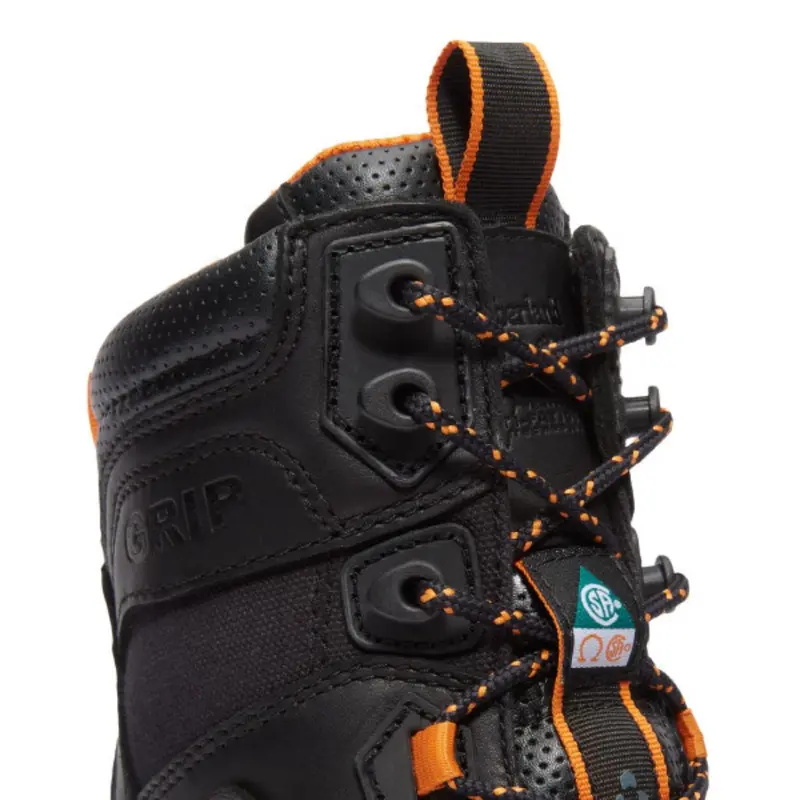 Timberland Pro Boondock Ultralight Men's Csa 8" Wp Composite Toe Safety Boot Tb0a64a7w02 - Black 9