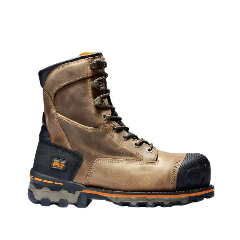 Timberland Pro Boondock Unlined Men's 8" Composite Toe Work Boot Tb0a1v3w270 - Brown 2