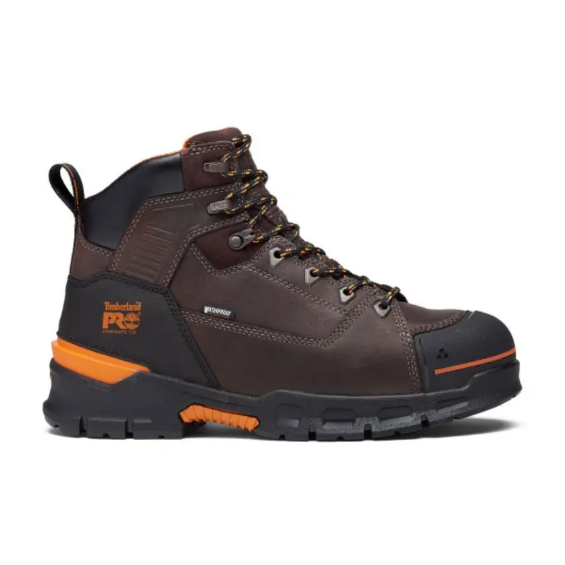 Timberland Pro Endurance Ev Men's 6" Waterproof Composite Toe Work Boot Tb0a5x93214 - Brown 3