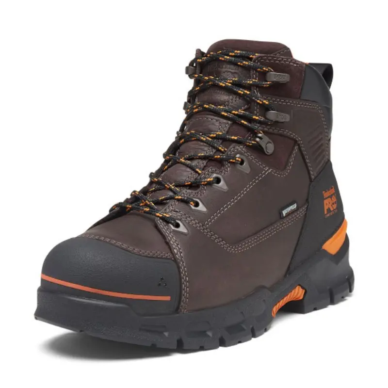Timberland Pro Endurance Ev Men's 6" Waterproof Composite Toe Work Boot Tb0a5x93214 - Brown 4