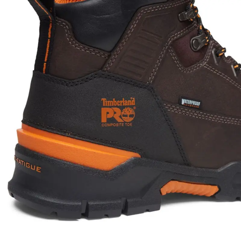 Timberland Pro Endurance Ev Men's 6" Waterproof Composite Toe Work Boot Tb0a5x93214 - Brown 7