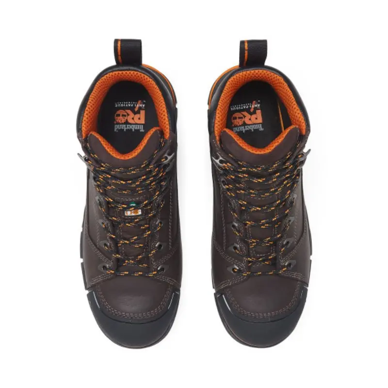 Timberland Pro Endurance Ev Men's 6" Waterproof Composite Toe Work Boot Tb0a5x93214 - Brown 9