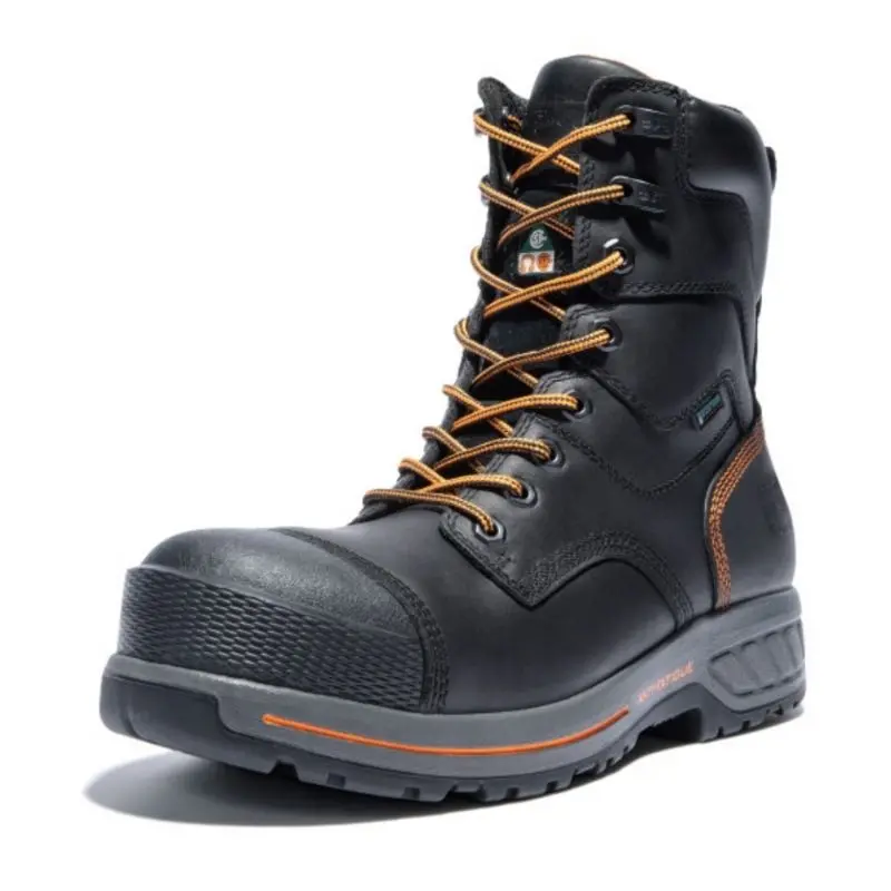 Timberland Pro Endurance Hd Men's 8" Waterproof Composite Toe Csa Work Boot A1q6z - Black 3