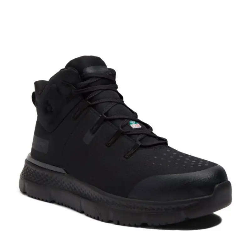 Timberland Pro Intercept Mid Tb0a67sfel0 Men's Athletic Steel Toe Work Shoe - Black 1