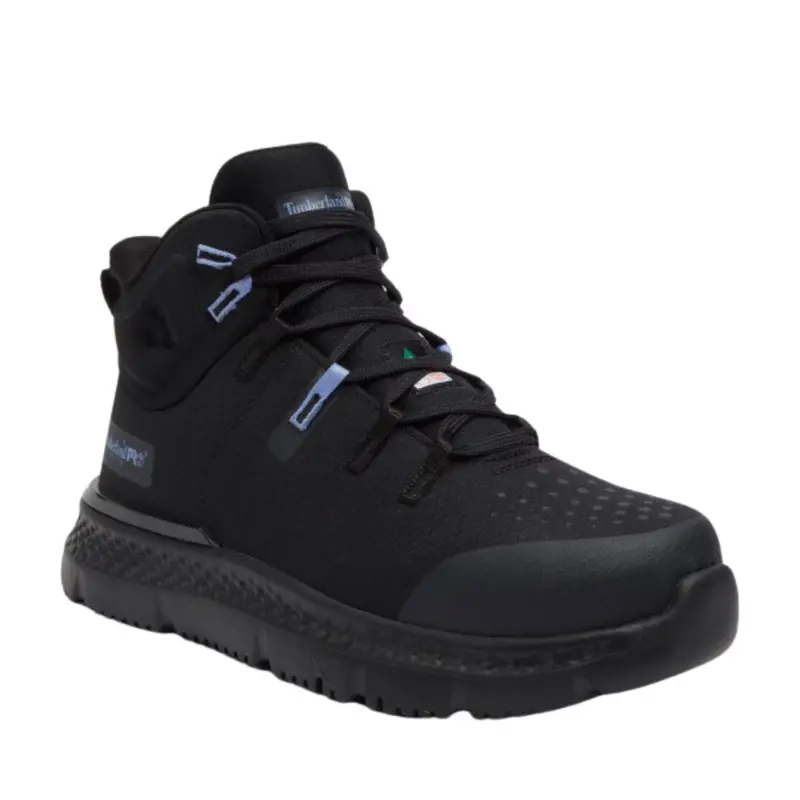 Timberland Pro Intercept Tb0a67t3el0 Women's Athletic Mid Steel Toe Work Shoe - Black 1