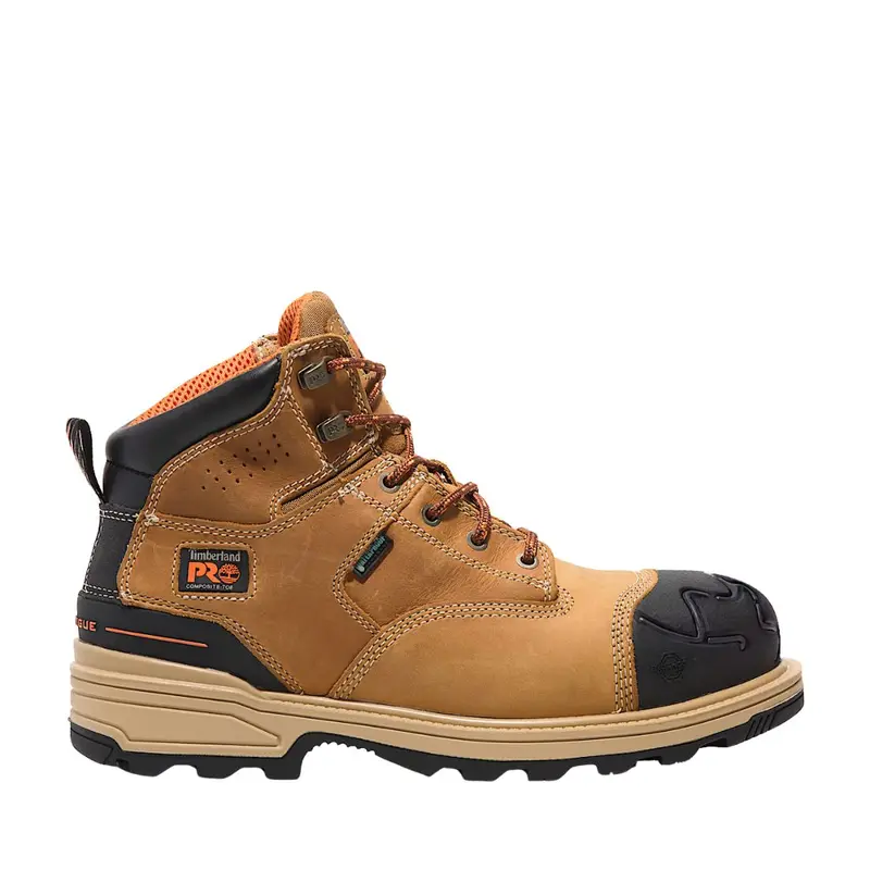 Timberland Pro Magnitude Men's 6" Waterproof Composite Toe Work Boot Tb0a44zw231 - Tan 1