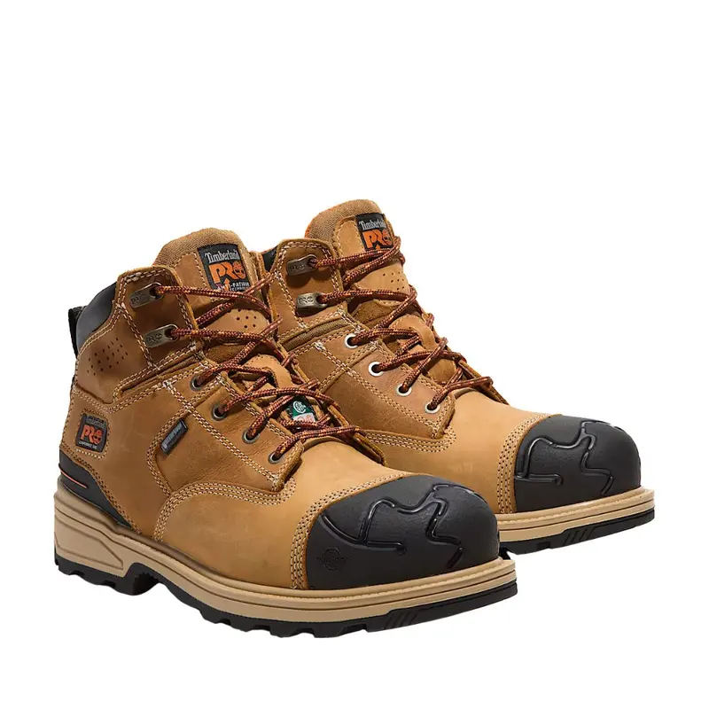 Timberland Pro Magnitude Men's 6" Waterproof Composite Toe Work Boot Tb0a44zw231 - Tan 2