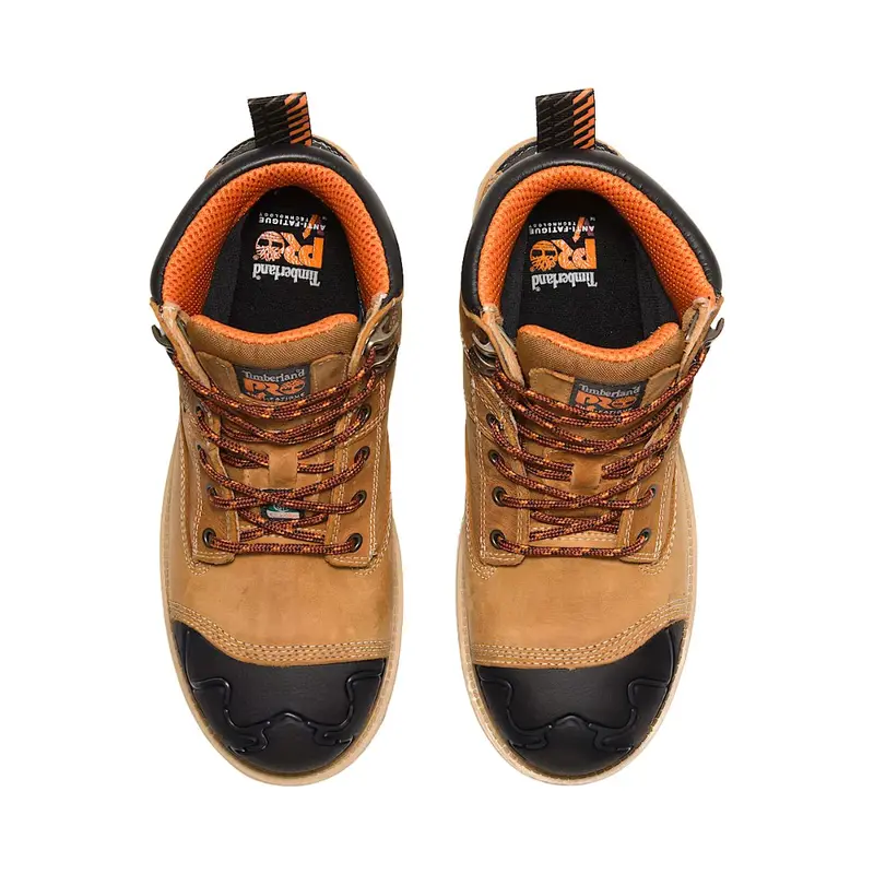Timberland Pro Magnitude Men's 6" Waterproof Composite Toe Work Boot Tb0a44zw231 - Tan 3