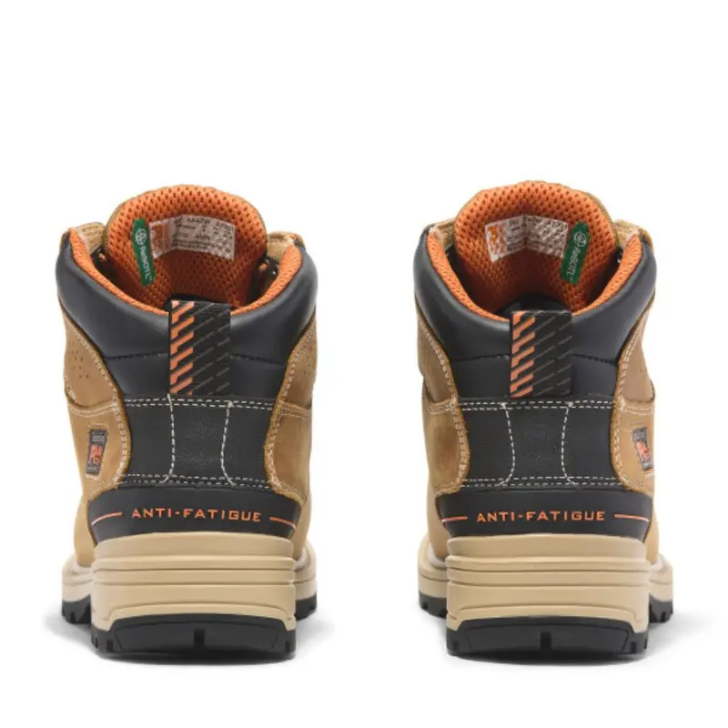 Timberland Pro Magnitude Men's 6" Waterproof Composite Toe Work Boot Tb0a44zw231 - Tan 6