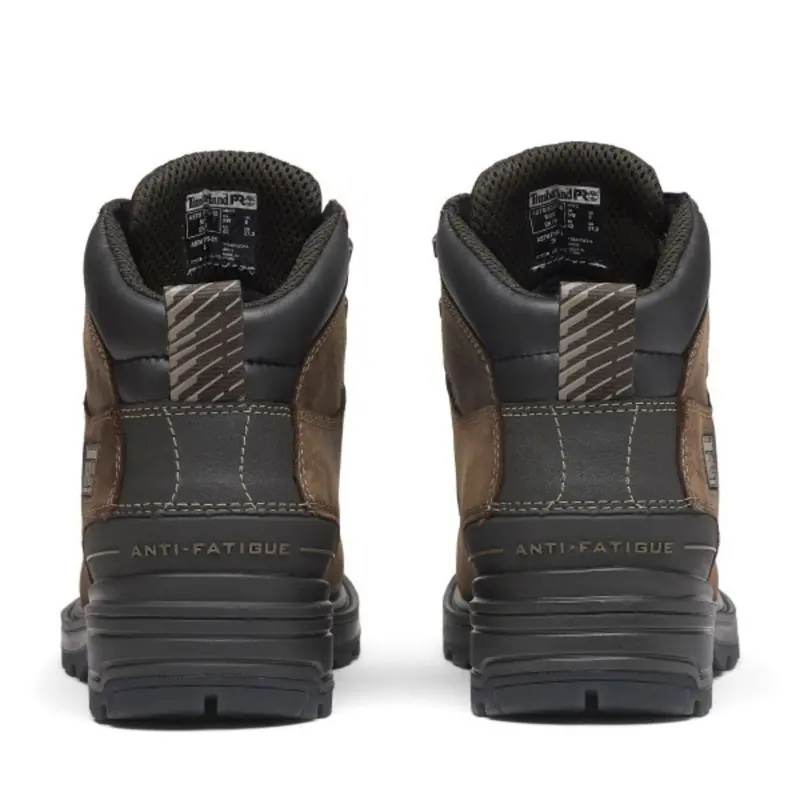 Timberland Pro Magnitude Men's 6" Waterproof Composite Toe Work Boot Tb0a61uf214 - Brown 8