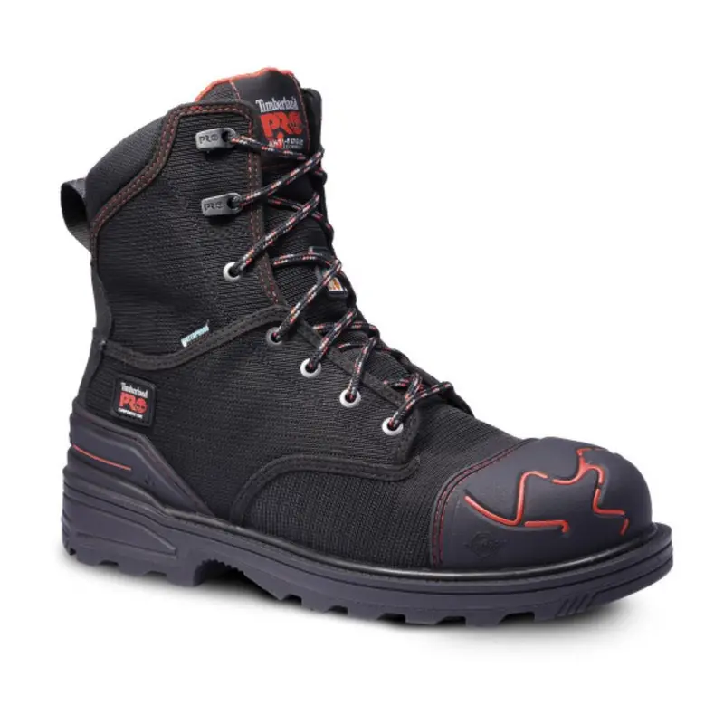 Timberland Pro Magnitude Men's 8" Wp Insulated Ballistic Nylon Composite Toe Work Boot Tb0a5sv1001 - Black 1