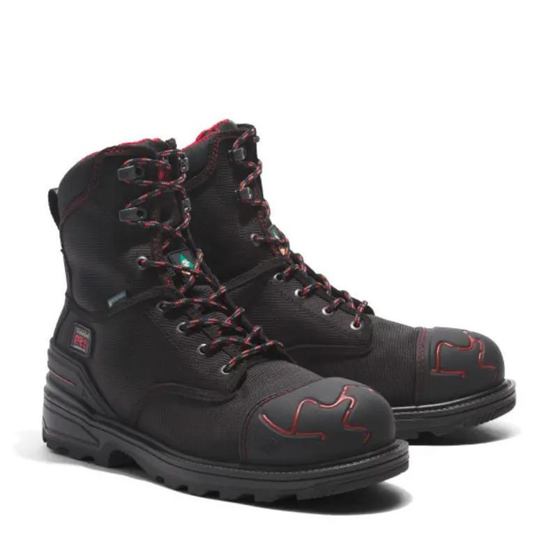 Timberland Pro Magnitude Men's 8" Wp Insulated Ballistic Nylon Composite Toe Work Boot Tb0a5sv1001 - Black 3