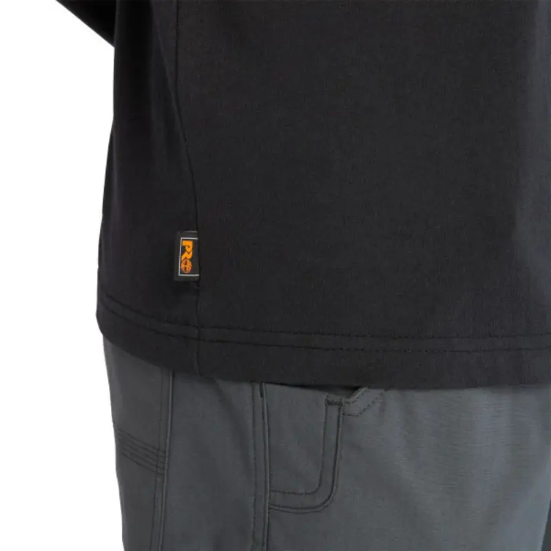 Timberland Pro Men's Core Logo Long-Sleeve T-Shirt - Black 4