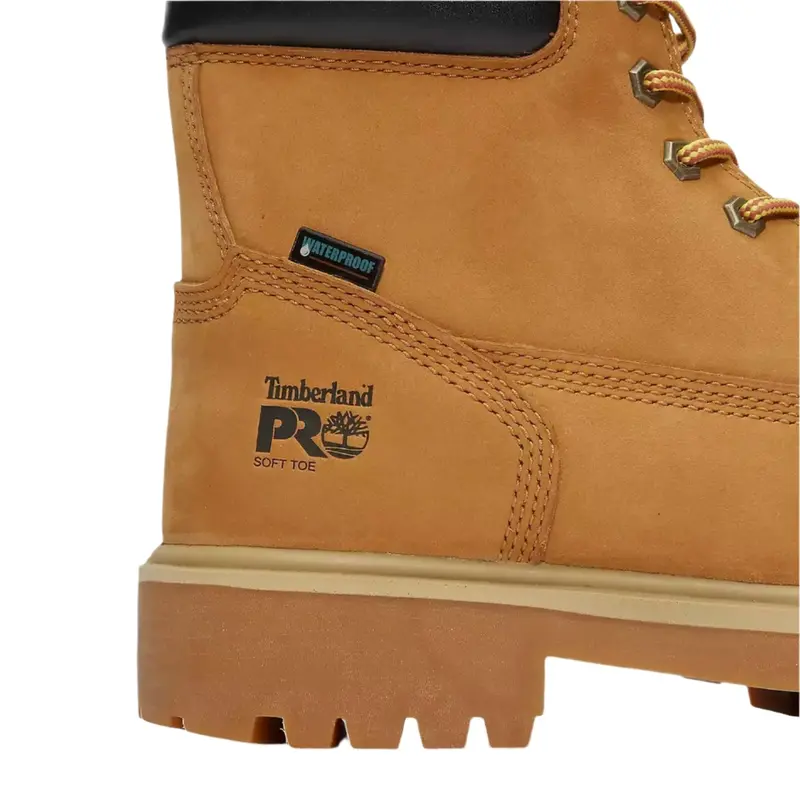 Timberland Pro Men's Direct Attach Waterproof 6" Soft Toe Work Boot 2