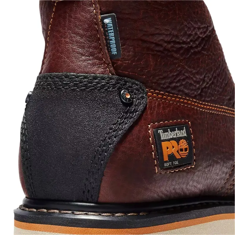 Timberland Pro Men's Gridworks Waterproof 6" Soft Toe Work Boot 4