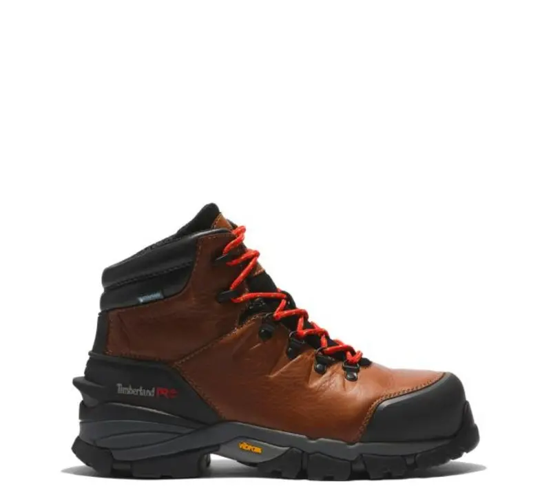 Timberland Pro Men's Heritage Hyperion 6" Comp Toe Waterproof Work Boot 1