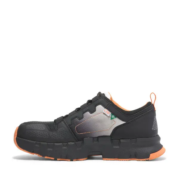 Timberland Pro Men's Powertrain Ev Composite Toe Athletic Work Shoe Tb0a66skeem - Black/Orange 3
