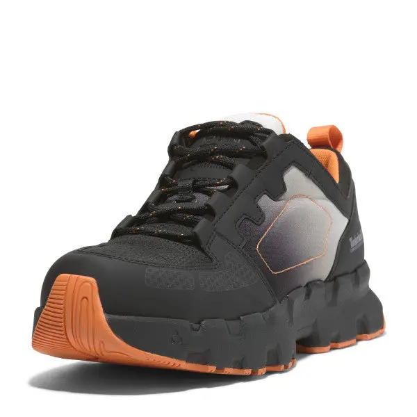 Timberland Pro Men's Powertrain Ev Composite Toe Athletic Work Shoe Tb0a66skeem - Black/Orange 4