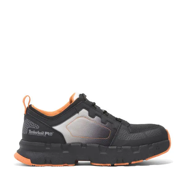 Timberland Pro Men's Powertrain Ev Composite Toe Athletic Work Shoe Tb0a66skeem - Black/Orange 5