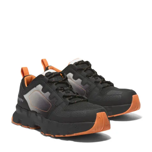 Timberland Pro Men's Powertrain Ev Composite Toe Athletic Work Shoe Tb0a66skeem - Black/Orange 7