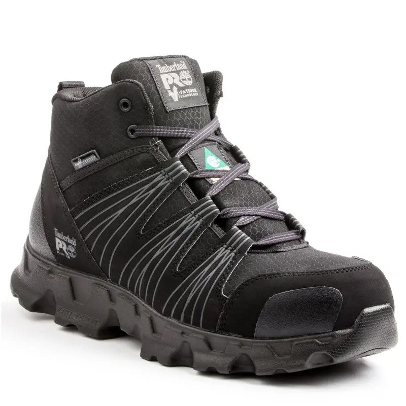 Timberland Pro Men's Powertrain Mid Alloy Toe Safety Work Boot A11zu 1
