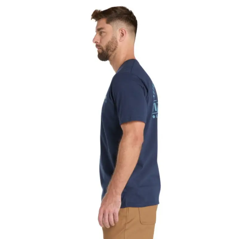 Timberland Pro® Men's Short-Sleeve Authentic Graphic Work T-Shirt - Navy 4