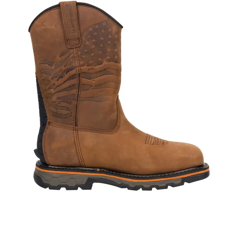 Timberland Pro Men's True Grit Usa Pull-On Comp Toe Waterproof Work Boot 2