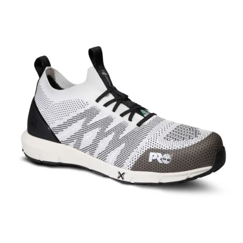 Timberland Pro Radius Knit Tb0a2nns100 Men's Athletic Composite Toe Work Shoe - White 1